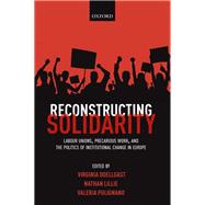 Reconstructing Solidarity Labour Unions, Precarious Work, and the Politics of Institutional Change in Europe