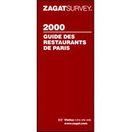 Paris Restaurant Survey 1999-2000