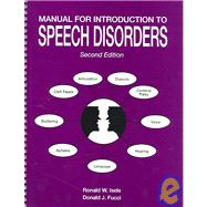 Manual For Introduction To Speech Disorders
