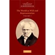 Schopenhauer: 'The World as Will and Representation'