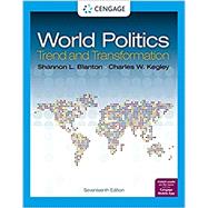 MindTap for Blanton /Kegley's World Politics: Trend and Transformation, 1 term Printed Access Card