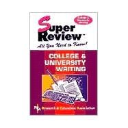Super Review : College and University Writing