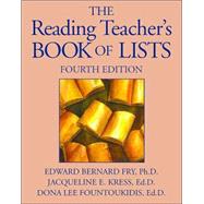 The Reading Teacher's Book of Lists , Fourth Edition