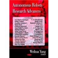 Autonomous Robots Research Advances