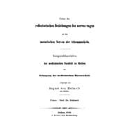 Ueber die reflectorischen Beziehungen des nervus vagus zu den motorischen Nerven der Athemmuskeln