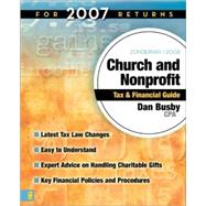 Zondervan Church and Nonprofit Tax and Financial Guide : For 2007 Returns