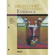 High Court Case Summaries on Evidence