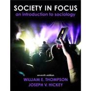 Society in Focus, Books a la Carte Plus MySocLab