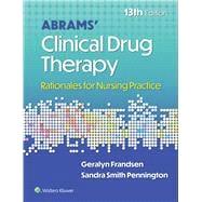 Lippincott CoursePoint+ Enhanced for Frandsen: Abrams' Clinical Drug Therapy, 12 Month (CoursePoint+) eCommerce Digital Code