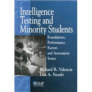 Intelligence Testing and Minority Students