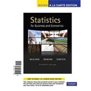 Statistics for Business and Economics, Books a la Carte Edition