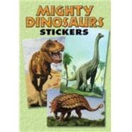 Mighty Dinosaurs Stickers 36 Stickers, 9 Different Designs