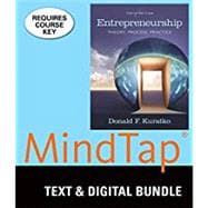 Bundle: Entrepreneurship: Theory, Process, and Practice, Loose-Leaf Version, 10th + MindTap Management, 1 term (6 months) Printed Access Card
