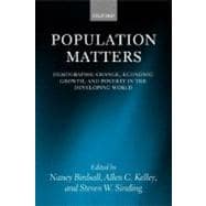 Population Matters Demographic Change, Economic Growth, and Poverty in the Developing World