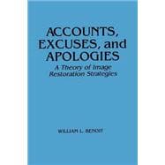 Accounts, Excuses, and Apologies