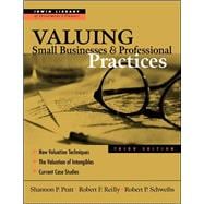 Valuing Small Businesses and Professional Practices