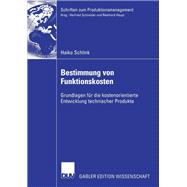 Bestimmung Von Funktionskosten