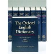 The Oxford English Dictionary 20 Volume Set