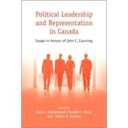 Political Leadership and Representation in Canada