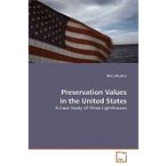 Preservation Values in the United States