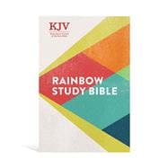 KJV Rainbow Study Bible, Hardcover King James Version of the Holy Bible