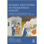 Women and Work in Premodern Europe