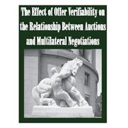 The Effect of Offer Verifiability on the Relationship Between Auctions and Multilateral Negotiations