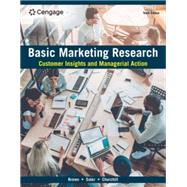 MindTap for Brown/Suter/Churchill's Basic Marketing Research: Customer Insights and Managerial Action, 1 Term Instant Access