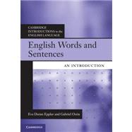 English Words and Sentences: An Introduction