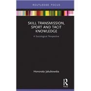Skill Transmission, Sport and Tacit Knowledge