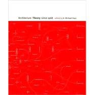 Architecture Theory Since 1968,9780262581882