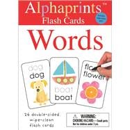 Alphaprints: Wipe Clean Flash Cards Words