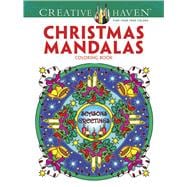 Creative Haven Christmas Mandalas Coloring Book