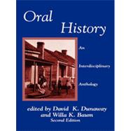 Oral History : An Interdisciplinary Anthology