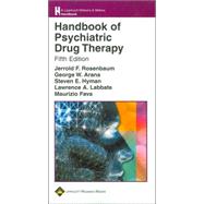 Handbook of Psychiatric Drug Therapy