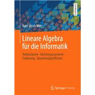 Lineare Algebra Fur Die Informatik