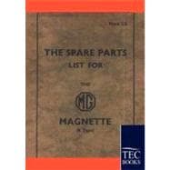 Spare Parts Lists for the Mg Magnette