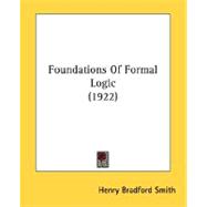 Foundations Of Formal Logic