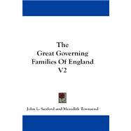The Great Governing Families of England