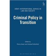 Criminal Policy in Transition,9781841131894