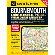 AA Street by Street: Bournemouth Christchurch, Poole, Wimborne Minster