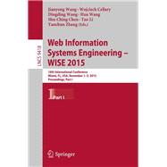 Web Information Systems Engineering – WISE 2015