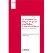 Personalentscheidungen Bei Gesellschaftlichen Schlüsselpositionen