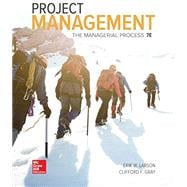 Loose Leaf for Project Management: The Managerial Process 7e