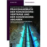 Praxishandbuch der Konzessionsverträge und der Konzessionsabgaben
