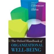 The Oxford Handbook of Organizational Well-Being