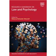 Research Handbook on Law and Psychology