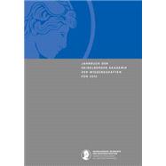 Jahrbuch Der Heidelberger Akademie Der Wissenschaften Fur 2012
