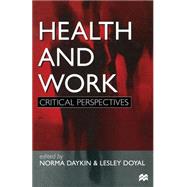 Health and Work