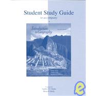 Student Study Guide (printed version) to accompany Introduction to Geography
